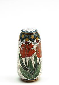 Urnwebshop Exclusieve Cloisonne Mini Urn Tulpen (0.11 liter)