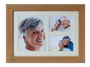 Urnwebshop XL Grote Eiken of Walnoten Fotolijst Urn (3.9 liter)