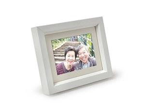 Urnwebshop Houten Fotolijst Miniurn Hoogglans Wit (0.55 liter)