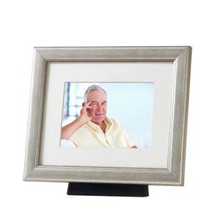 Urnwebshop Medium Urn met Zilverkleurige Fotolijst (1.1 liter)