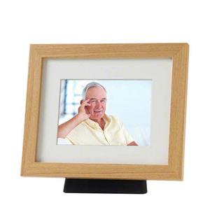 Urnwebshop Medium Urn met Eikenhouten Fotolijst (1.1 liter)