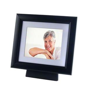 Urnwebshop Medium Urn met Zwarthouten Fotolijst (1.1 liter)