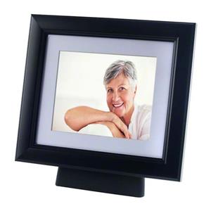 Urnwebshop Grote Urn met Zwarthouten Fotolijst (4 liter)