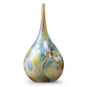 Urnwebshop Kristalglazen Mini Traan Urn Elan Flowerfield (0.1 liter)