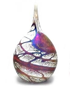 Urnwebshop Kristalglazen Mini Traan Urn Elan Terra (0.06 liter)
