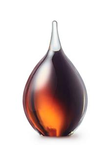 Urnwebshop Kristalglazen 3D Mini Traan Urn Cognac (0.05 liter)
