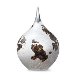 Urnwebshop Kleine Kristalglazen 3D Bubble Foil Urn Opaque (0.12 liter)