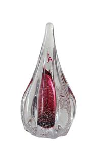 Urnwebshop Kristalglazen 3D Mini Sparkle Urn Roze (0.04 liter)