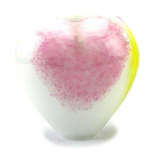 Urnwebshop Kristalglazen Staande Hart Urn Pasteltinten Opaque (0.65 liter)