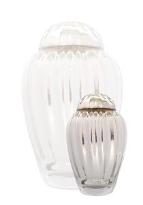Urnwebshop Kleine Glazen Urn Spiegelglas (0.5 liter)