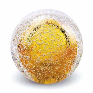 Urnwebshop Kristalglazen Mini Bol Urn Stardust Bulb Goud (0.08 liter)