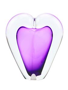 Urnwebshop Kristalglazen 3D Mini Hart Urn Paars (0.05 liter)