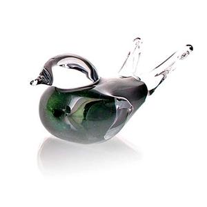 Urnwebshop Kristalglazen Mini Vogel Urn Groen Aventurijn (0,05 liter)