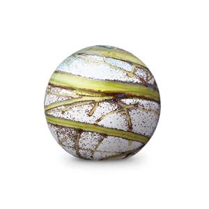 Urnwebshop Kleine Kristalglazen Bol-Urn Elan Olive Green (0.5 liter)