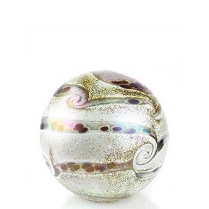Urnwebshop Kleine Kristalglazen Bol-Urn Elan Ivory (0.5 liter)