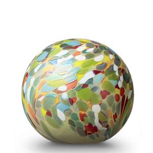 Urnwebshop Kleine Kristalglazen Bol-Urn Elan Flowerfield (0.5 liter)
