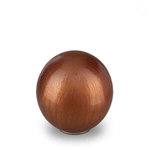 Urnwebshop Grote Bol Urn Brons Craquele (3.5 liter)