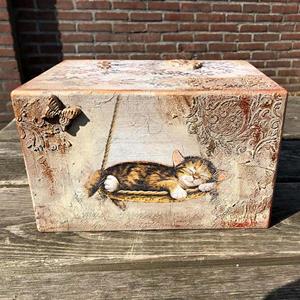 Urnwebshop Design Urn Slapende Katten (3.5 liter)
