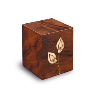 Urnwebshop Rechthoekige Urn Columbarium Calla Bianca (4 liter)