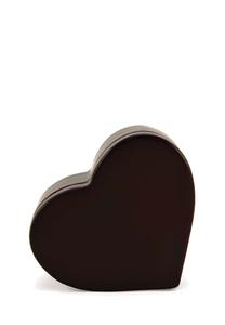 Urnwebshop Houten Mini Hart Urn (0.08 liter)