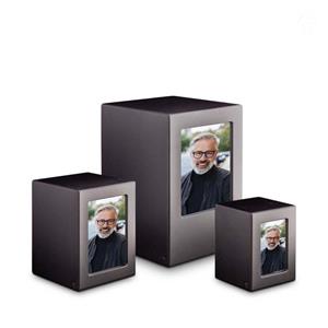 Urnwebshop Photobox Urnen Voordeelset Antraciet (5.3 liter)