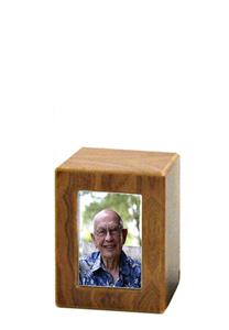 Urnwebshop Mini MDF Photobox Urn Berk (0.5 liter)
