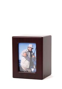Urnwebshop Mini MDF Photobox Urn Kers (0.5 liter)