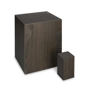 Urnwebshop Eikenhouten Miniurn Donker Fineer (0.1 liter)