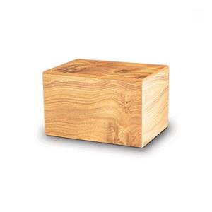 Urnwebshop Grote Kist Urn of Sokkel Urn Grenen (3.5 liter)