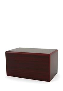 Urnwebshop Medium Kist Urn of Sokkel Urn Kersenhout (1.5 liter)