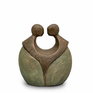 Urnwebshop Kleine Keramische Art Urn Voor Altijd Samen (1 liter)
