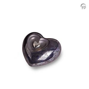 Urnwebshop Kleine Keramische Hart Urn (1.4 liter)