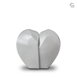 Urnwebshop Kleine Keramische Gebroken Hart Urn (1.4 liter)
