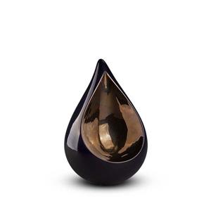 Urnwebshop Keramische Celest Mini Traan Urn Paars - Koper (0.4 liter)