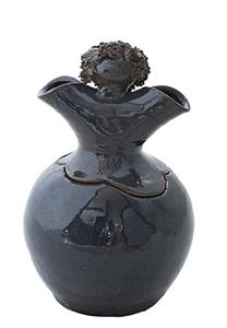 Urnwebshop Keramische Vaas Urn Saffier (1.5 liter)