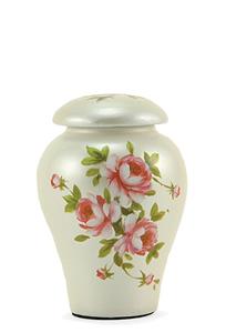 Urnwebshop Keramische Rozenboeket Miniurn (0.16 liter)