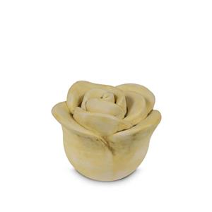 Urnwebshop Mini Keramische Gele Roos Urn (0.35 liter)