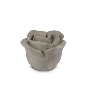 Urnwebshop Mini Keramische Grijze Roos Urn (0.35 liter)