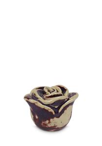 Urnwebshop Mini Keramische Donker Gevlekte Roos Urn (0.35 liter)