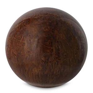 Urnwebshop Extra Grote Keramische Bol Urn Mahagoni (5.6 liter)