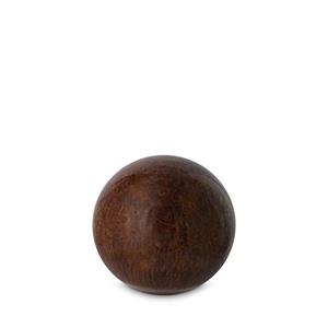 Urnwebshop Kleine Keramische Bol Urn Mahagoni (0.9 liter)