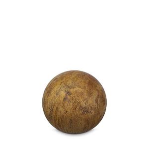 Urnwebshop Kleine Keramische Bol Urn Wortelnotenhout (0.9 liter)
