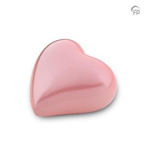 Urnwebshop Mini Odyssee Hart Urn Roze (0.08 liter)