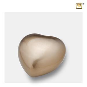 Urnwebshop LoveUrns Hart Urn Mat Goud (0.085 liter)