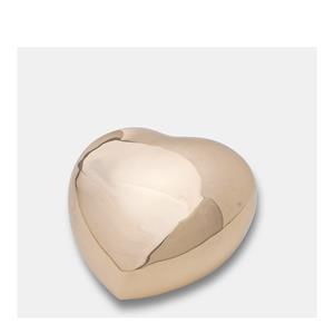 Urnwebshop LoveUrns Hart Urn Shiny Gold (0.085 liter)