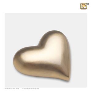 Urnwebshop LoveUrns Design Hart Urn Matgoud (0.05 liter)