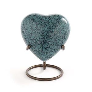 Urnwebshop Maus Patina Hart Urn, inclusief Standaard (0.11 liter)