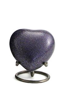Urnwebshop Twilight Lilac Hart Urn, inclusief Standaard (0.11 liter)