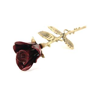 Urnwebshop Rose Crimson Red Mini Urn (0.01 liter)