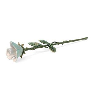 Urnwebshop Rose Pearl White Mini Urn (0.01 liter)